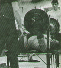 Jimmy Williams - circa 1970 bench pressing 600+ lbs.